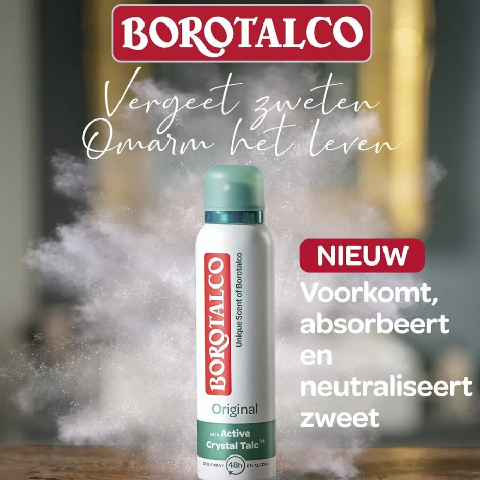 Original Deodorant Spray|Borotalco