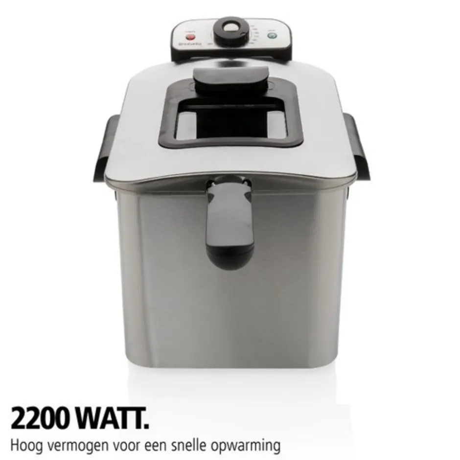 Brabantia Frituurpan RVS BBEK1130< Frituurpannen En Airfryers