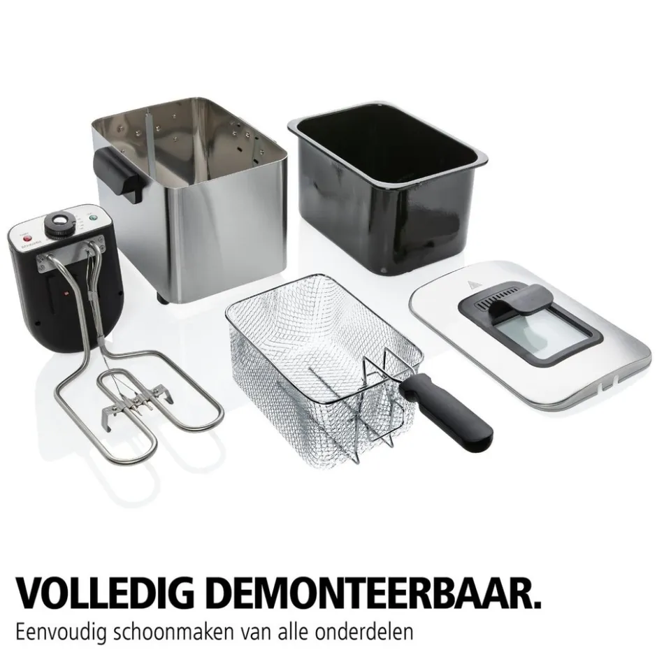 Brabantia Frituurpan RVS BBEK1130< Frituurpannen En Airfryers