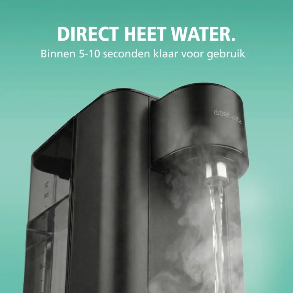Brabantia Heetwaterdispenser BBEK1103< Waterkokers