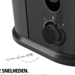 Brabantia Sapcentrifuge Mat Zwart BBEK1123BK< Keukenmachines En Mixers