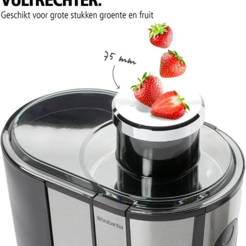 Brabantia Sapcentrifuge RVS BBEK1123< Verrassend Elektronica|Keukenmachines En Mixers