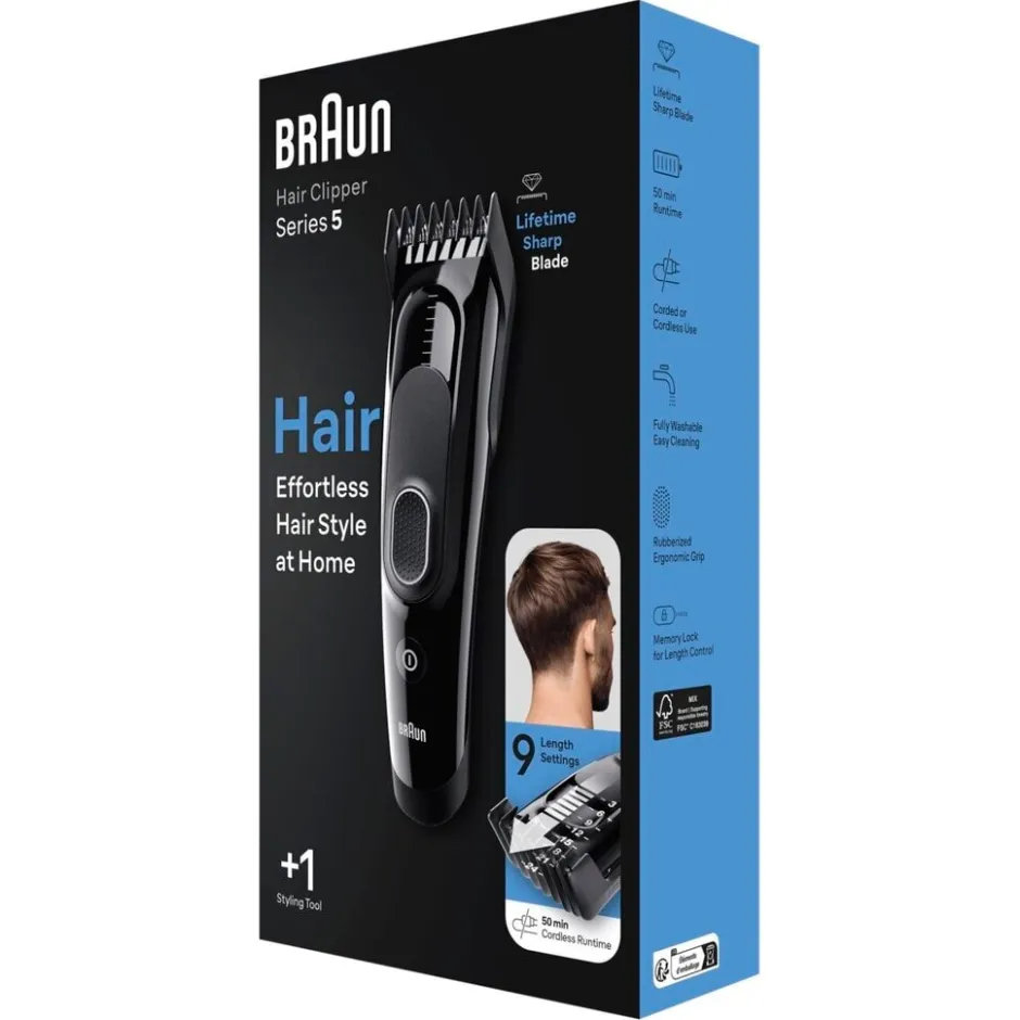 Braun Series 5 HC5310 Haartrimmer<Heren Tondeuses