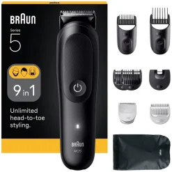 Braun Series 5 MGK5540 9-in-1 Verzorgingsset<Heren Multigroomers