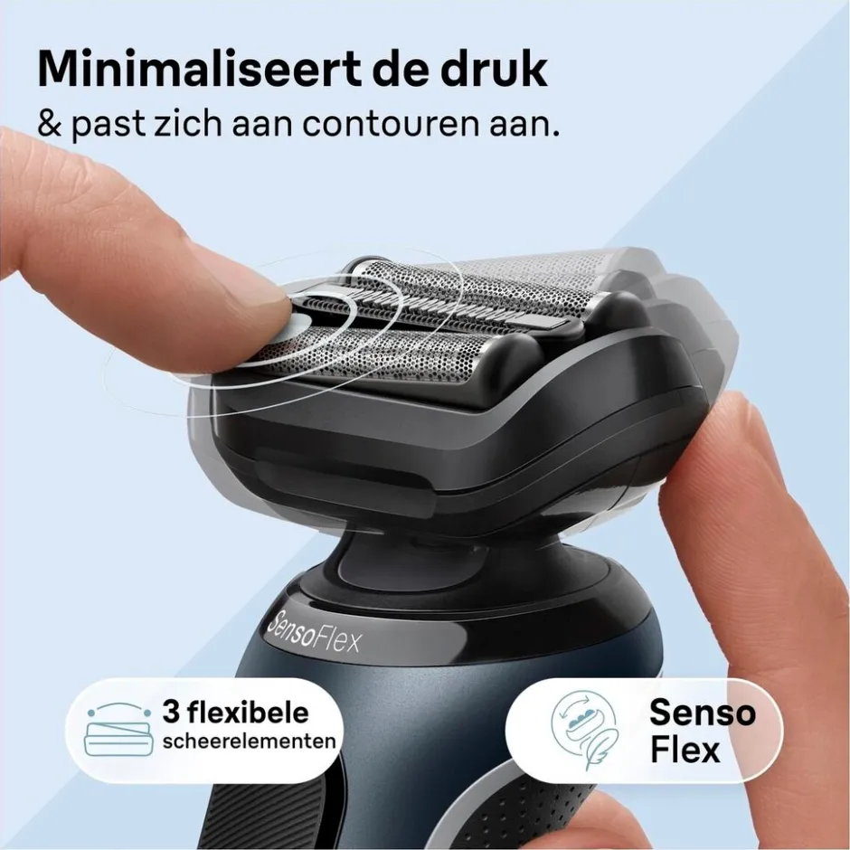 Braun Series 6 61-N1000S Elektrisch Scheerapparaat<Heren Baardtrimmers