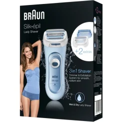 Braun Silk-épil 5160 3in1 Lady Shaver<Heren Elektrische Scheerapparaten