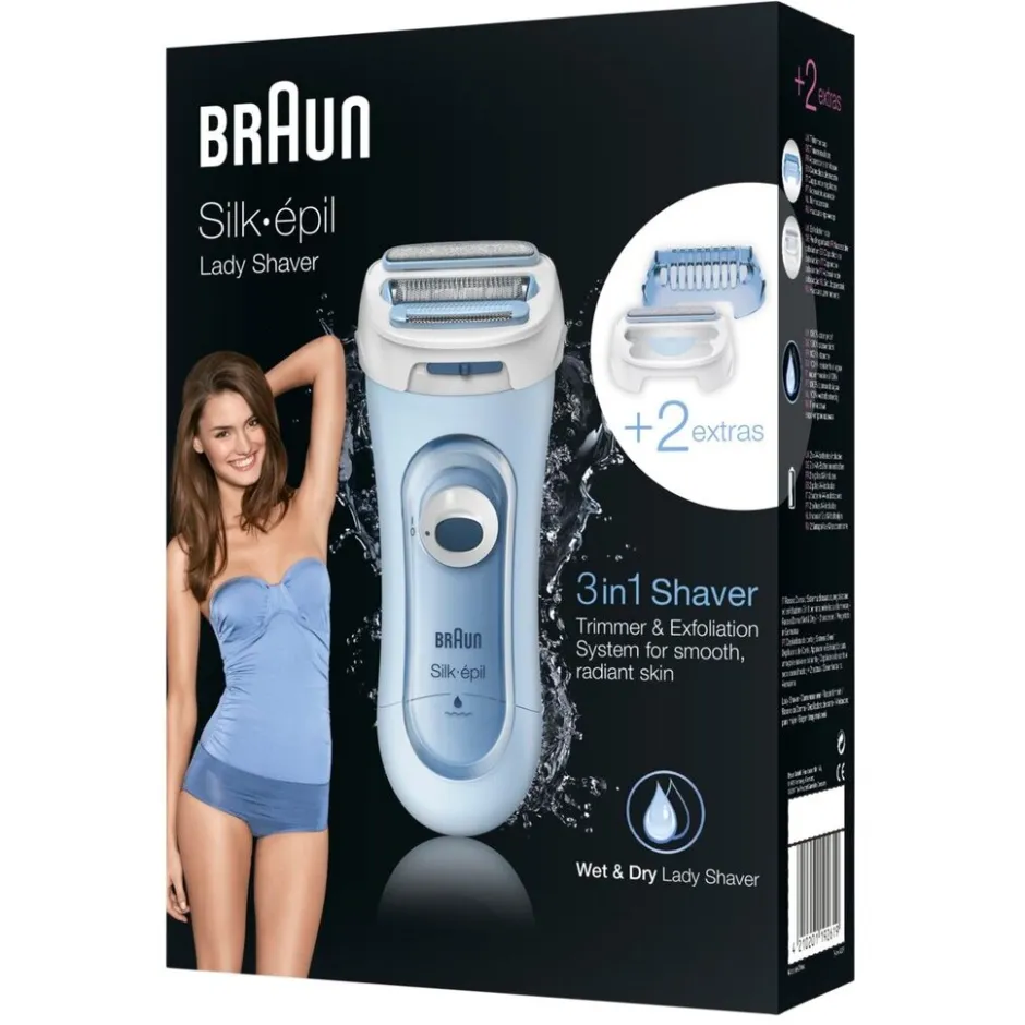 Braun Silk-épil 5160 3in1 Lady Shaver<Heren Elektrische Scheerapparaten
