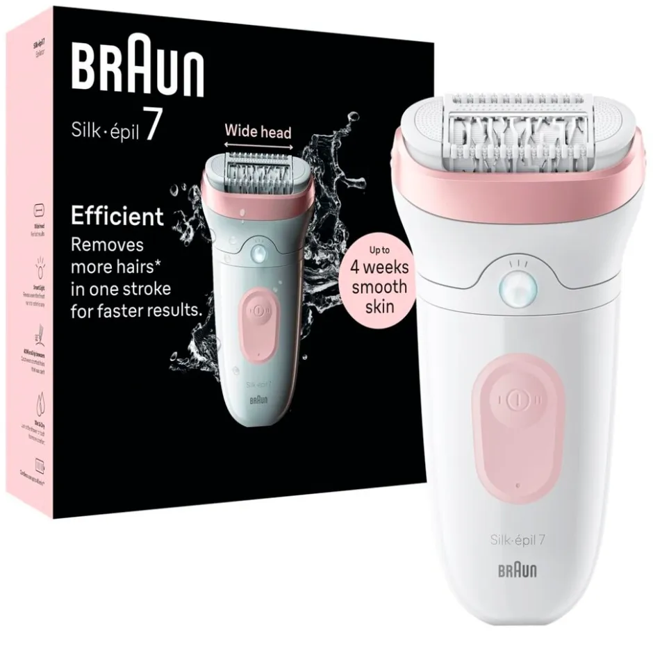 Silk-épil 7 Wet & Dry Epilator|Braun Online