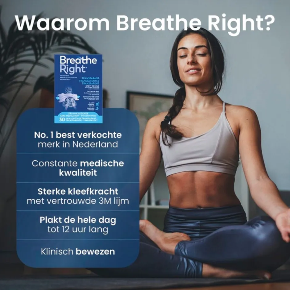 Gevoelige Huid Neusstrips|Breathe Right Sale