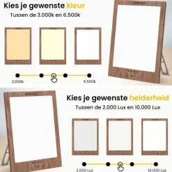 Overig BrellaVio Daglichtlamp 10.000 Lux< Daglichtlampen