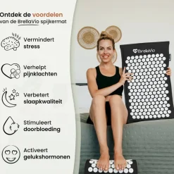 Overig BrellaVio Spijkermat Set met Spijkerkussen< Massages