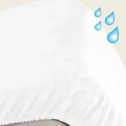 Molton 70x150 Waterdicht Hoeslaken|Briljant Baby Online