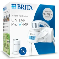 BRITA ON TAP Pro V-MF Waterfiltersysteem Inclusief 1 V-filter 600L Single Unit< Keuken