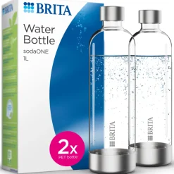 SodaONE PET Fles Set van 2 Single Unit|BRITA