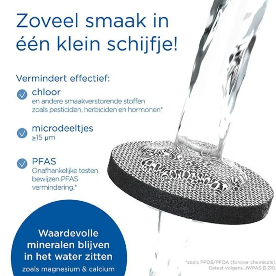 Waterfilterfles Vital 0.6L Abrikoos inclusief 2 MicroDisc Single Unit|BRITA Hot