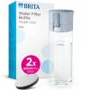BRITA Waterfilterfles Vital 0.6L Lichtblauw inclusief 2 MicroDisc Single Unit< Keuken