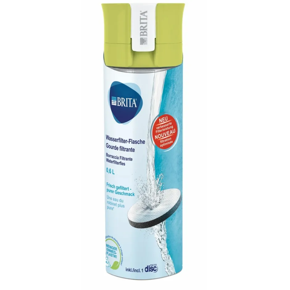 BRITA Waterfilterfles Vital 0.6L Groen Single Unit< Keuken