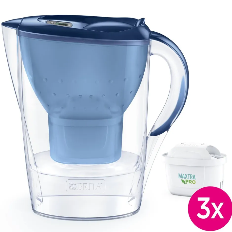 Waterfilterkan Marella Cool 2.4L Grijs incl. 1 MAXTRA PRO waterfilterpatroon|BRITA Best