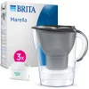 BRITA Waterfilterkan Marella Cool 2.4L Grijs incl. 3 MAXTRA PRO waterfilterpatroon< Keuken