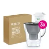 BRITA Waterfilterkan Marella Cool 2.4L Grijs incl. 3 MAXTRA PRO ALL-IN-1 Filterpatroon< Keuken
