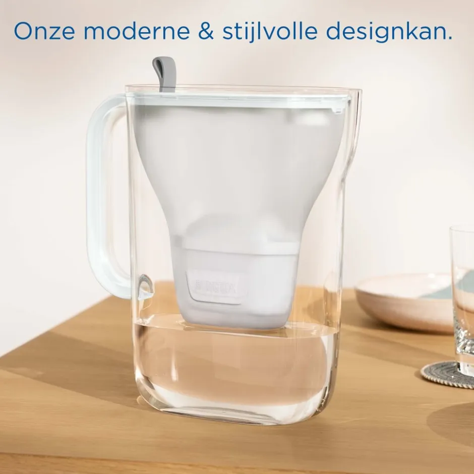 Waterfilterkan Style XL 3.6L Blauw inclusief 1 MAXTRA PRO waterfilterpatroon|BRITA Hot