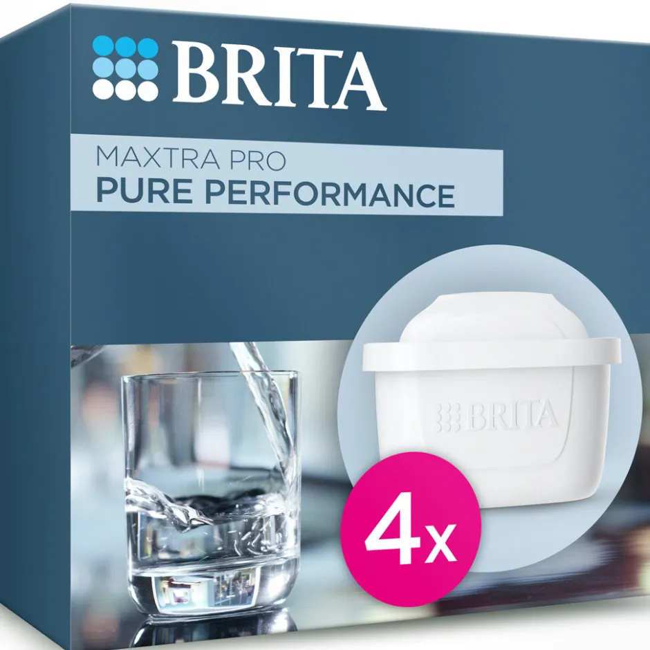 BRITA waterfilterpatroon MAXTRA PRO Pure Performance 4 pack< Keuken