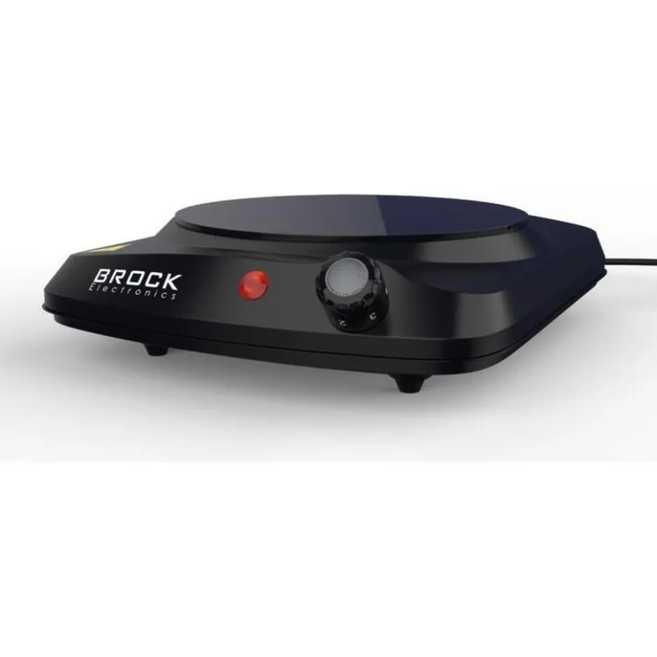 Brock Electronics compacte 1 pits elektrische infrarood kookplaat| Clearance