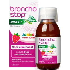 Bronchostop Direct met Honing Junior< Baby En Kind Gezondheid|Luchtwegen