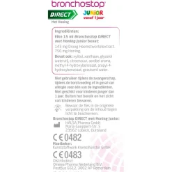 Bronchostop Direct met Honing Junior< Baby En Kind Gezondheid|Luchtwegen