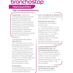 Hoestpastilles|Bronchostop Hot