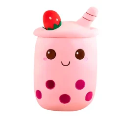 Bubble Tea Pink Snuggle Shape Knuffel|Overig Sale