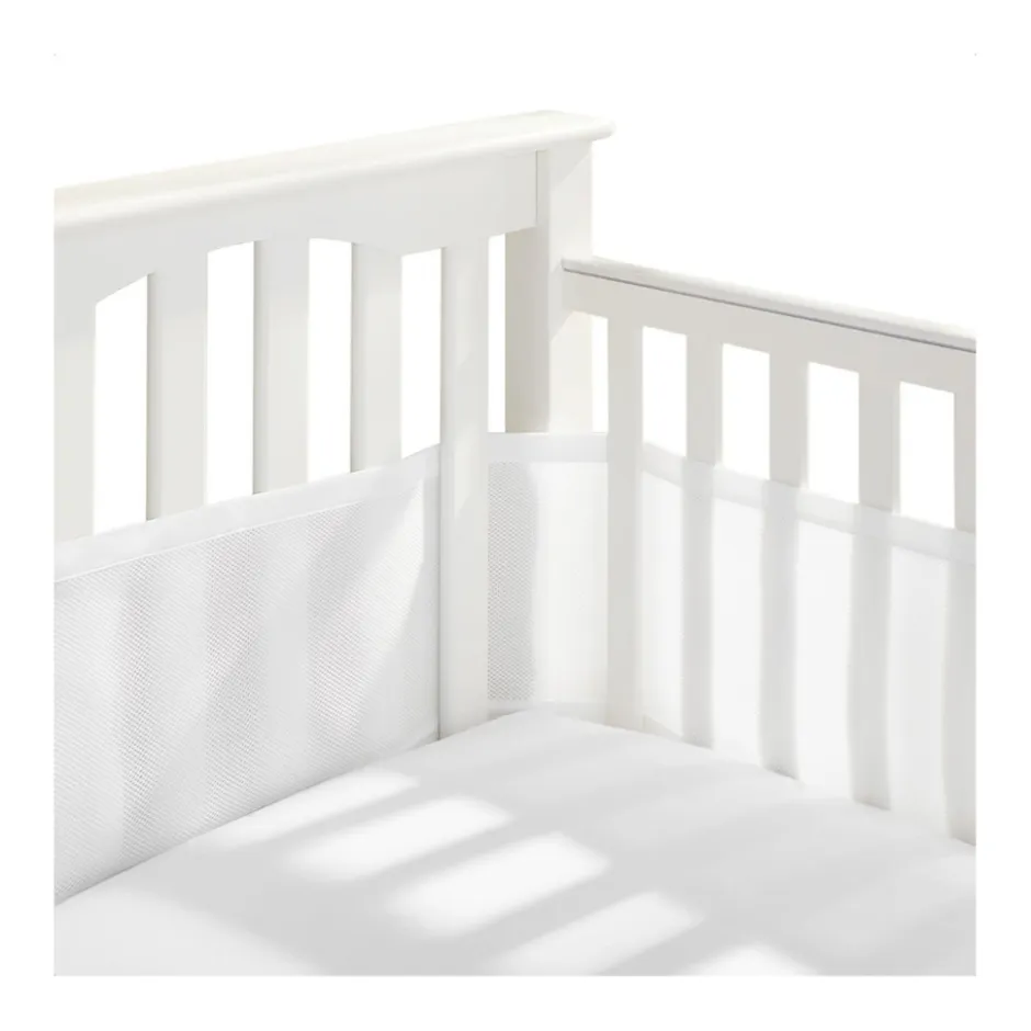 Buxibo Baby Bed Omrander Bedbumper Hoofdbeschermer Set van 2< Bedbumper
