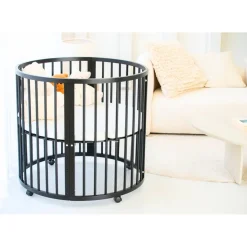 Buxibo Baby Box Grondbox Speelbox Playpen Kinderbox Rond Inclusief Matras< Babyboxen