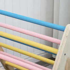 Buxibo Driehoek Plus Klimboog Montessori Houten Speelgym Glijbaan< Houten Klimrekken
