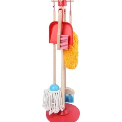 Houten Kinder Schoonmaak Set Kids Speelgoed Cleaning Set Houten Gereedschap|Buxibo New