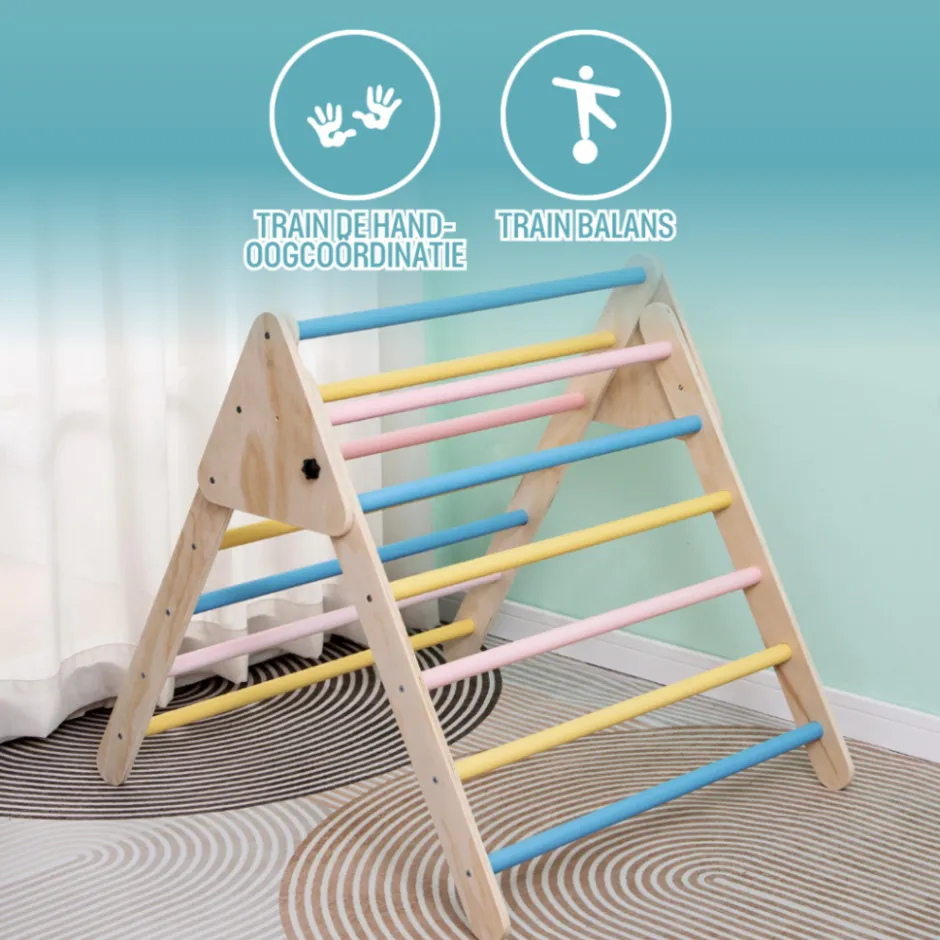 Houten Klimrek Montessori Speelgoed|Buxibo New