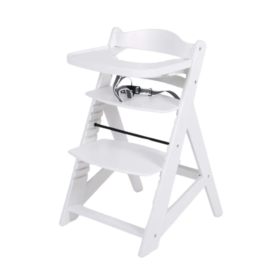 Buxibo Houten Meegroeistoel Kinderstoel met Eetblad< Kinderstoelen