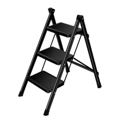 Keukentrapje Vouwladder 3 Staps Keukenopstapje Opvouwbare ladderkruk|Buxibo Clearance