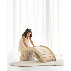 Mini Houten Klimboog Montessori Klimrek Inclusief Kussen|Buxibo Online