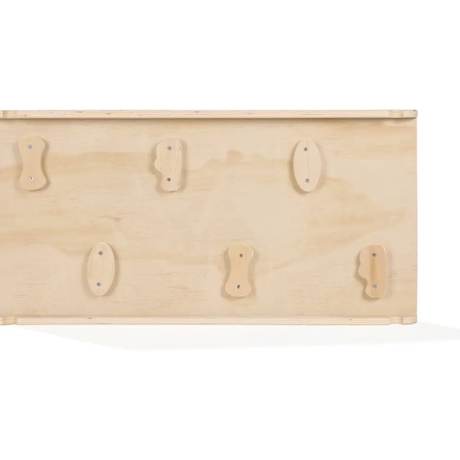 Buxibo Mini Houten Klimrek met Klimboog & Klimhelling met Glijbaan Montessori Speelgym< Verrassend Speelgoedvoordeel|Houten Klimrekken