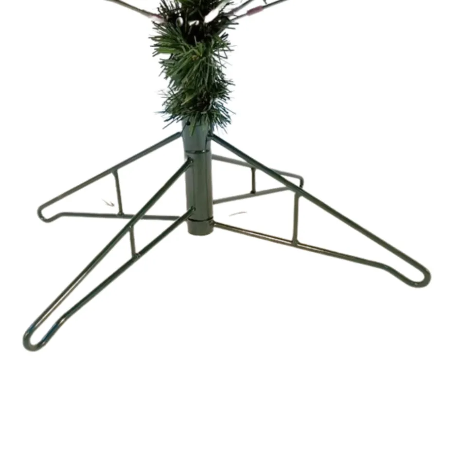 Buxibo PVC Kerstboom met 150 LED en 8 lichteffecten EU-stekker Metalen Standaard< Kerstartikelen