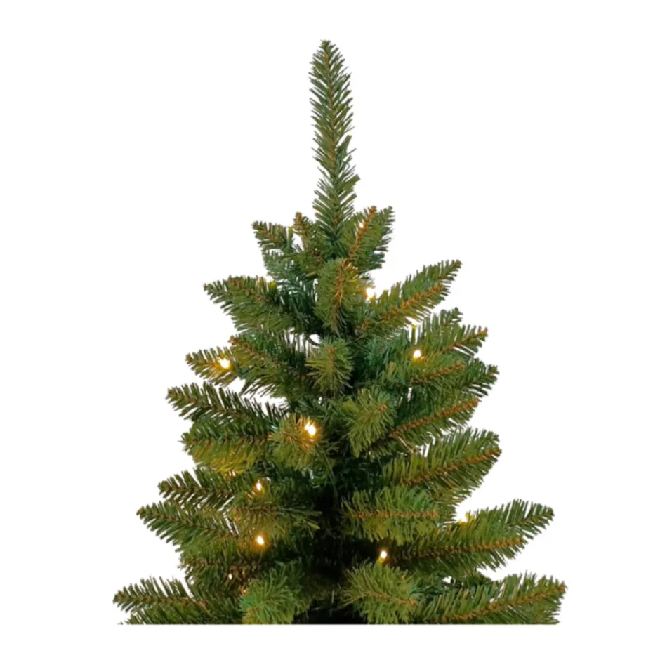Buxibo PVC Kerstboom met 150 LED en 8 lichteffecten EU-stekker Metalen Standaard< Kerstartikelen