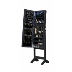 Buxibo Sieradenkast op Poten Met Spiegel Sieraden Organizer< Sieraden En Bijoux