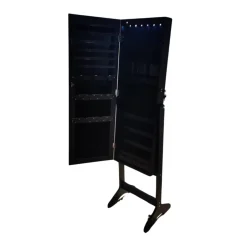 Buxibo Sieradenkast op Poten Met Spiegel Sieraden Organizer< Sieraden En Bijoux