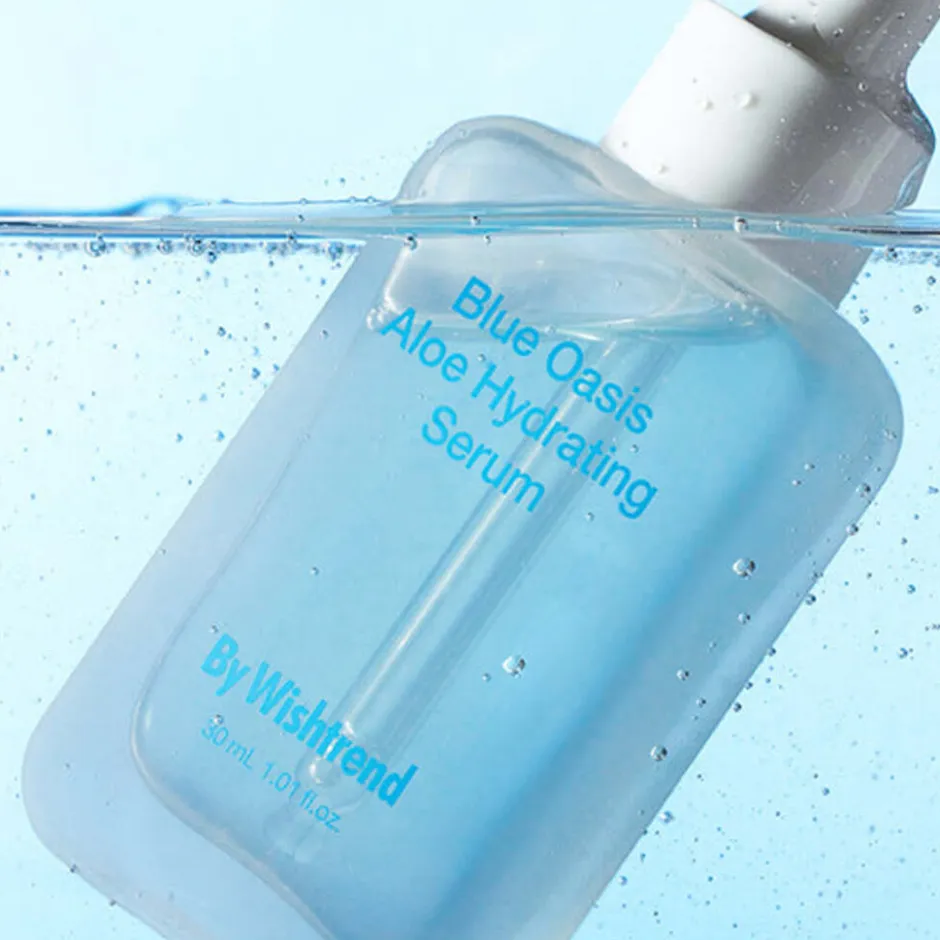 By Wishtrend Blue Oasis Aloe Hydrating Serum< Korean Skincare|Serum