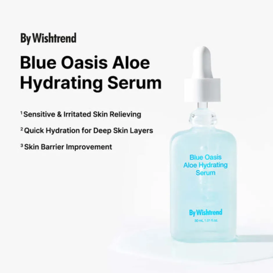 By Wishtrend Blue Oasis Aloe Hydrating Serum< Korean Skincare|Serum