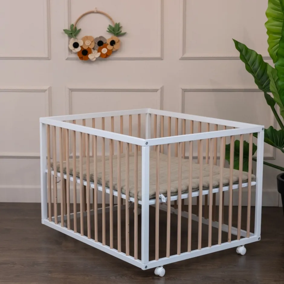 Baby Box Met Wieltjes Jolly Naturel|Cabino Best