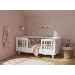 Peuterbed Timo Wit|Cabino