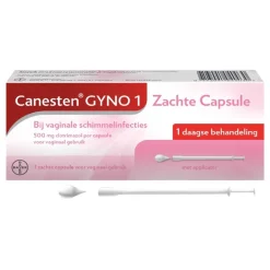 Canesten Gyno 1 Zachte Capsule< Intieme Ongemakken