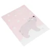 Cangaroo Dreamy Bear Pink 75 x 100 cm Wiegdeken< Baby Beddengoed